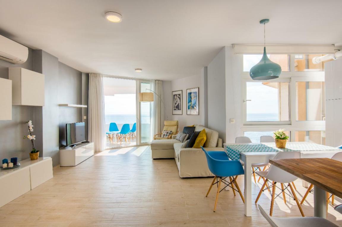 Seafront La Malagueta I Apartment Malaga Luaran gambar